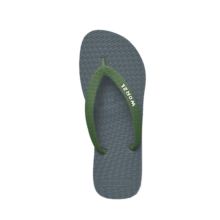 Kids non plastic, biodegradable, rubber flip flops made in the UK. - 5