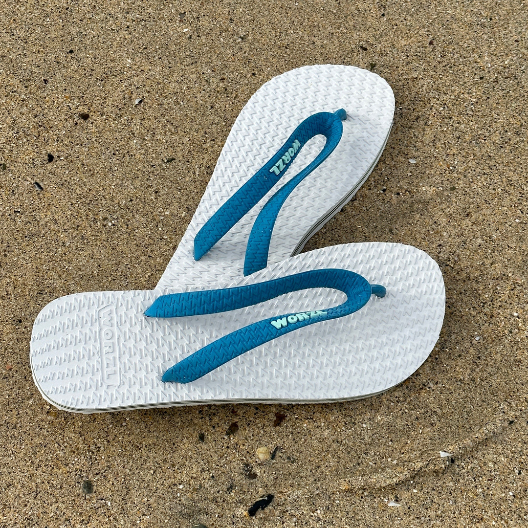 Kids non plastic, biodegradable, rubber flip flops made in the UK. - 8