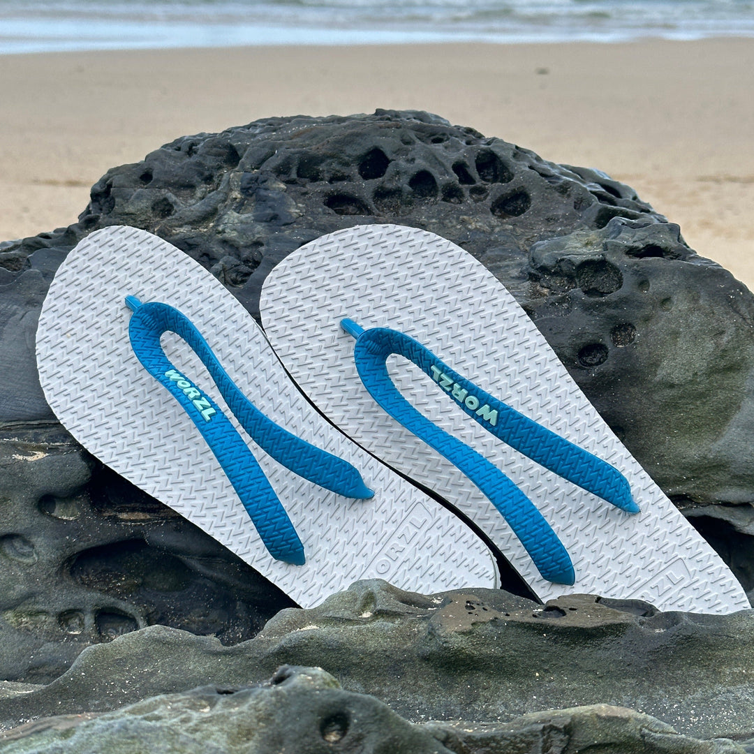 Mens non plastic, biodegradable, rubber flip flops made in the UK. - 0