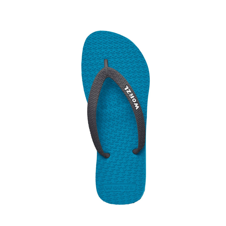 Kids non plastic, biodegradable, rubber flip flops made in the UK. - 28