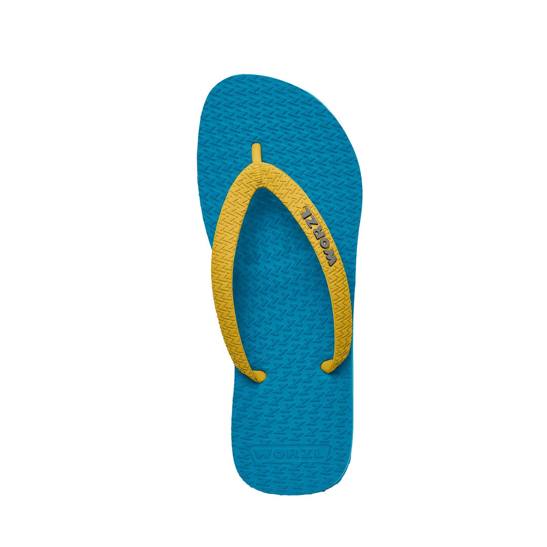 Kids non plastic, biodegradable, rubber flip flops made in the UK. - 17